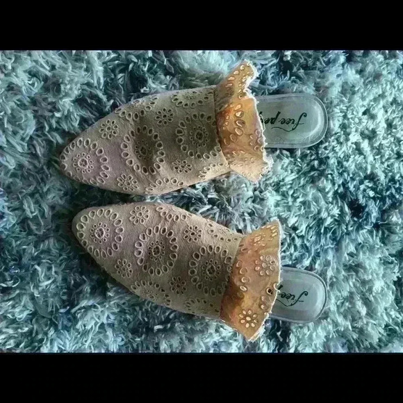 Free People Sienna Mule Coral NWT Size 39 - Picture 5 of 8